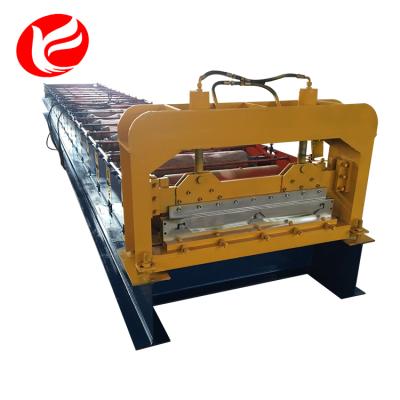 China Professional hotels jch joint hidden roof metal sheet roll forming machine for sale