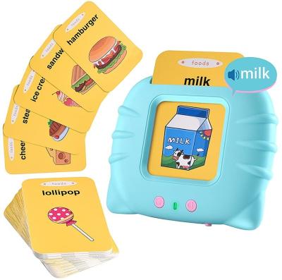 China ABS plastic Educational word learning spelling toys Intelligent English Reading card Learning Machine for kids early education for sale