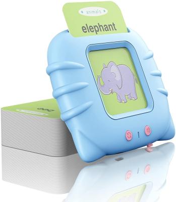 China Hottest Educational Card Teaching Machine ABS Plastic First Amazon Toys Education Machine Reading Flash Cards for sale