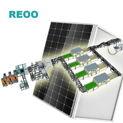 China Industrial Chinese Manufacturer 40MW Solar Panel Production Line Used In Solar Energy Panel Product en venta