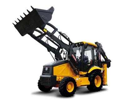 China Material construction small XC870K front end magazine loader and backhoe loader for sale