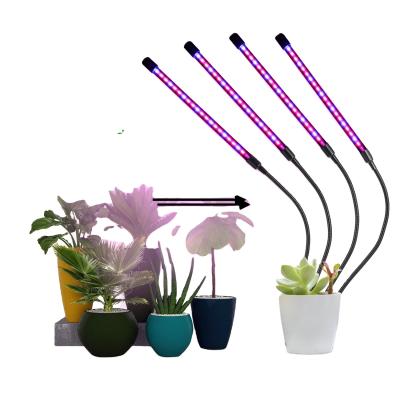 China Seed Starting 2/3/4 Wholesale Dimmable Led Bars Grow Lamps For Indoor Plant Full Spectrum Foldable Led Grow Light for sale