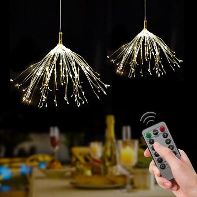 China New Style Led Firework Christmas String Light Firework String Light For Garden Decoration for sale