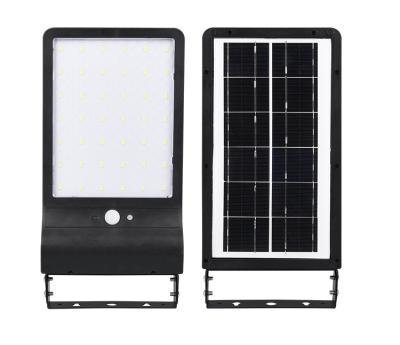 China Outdoor Solar Interaction Garden 42led Wall Lamp Infrared Infrared Induction Solar Led Wall Lamp for sale