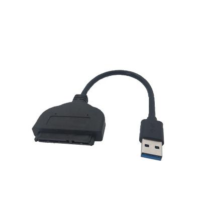 China High Speed ​​Data Loading PVC HDD Hard Drive SSD Sata 7 15 Pin Connector USB To Sata 3.0 Adapter for sale