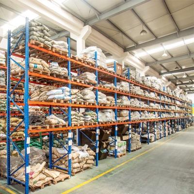 China Corrosion protection pallet racking selective shelf storage rack systems heavy duty metal warehouse pallet rack longspan for sale