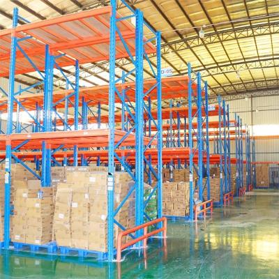 China Corrosion Protection Drive In Heavy Duty Rack Rack Warehouse Storage Shelf Mezzanine Racking Panels Mezzanine Racking for sale