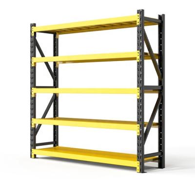 China Corrosion Protection Stacking Heavy Duty Straight Heavy Duty Shelf Warehouse Storage Pallet Rack Rack Industrial Shelf Storage for sale