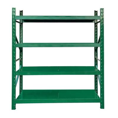 China Corrosion Protection Warehouse Rack 300kg Weigh Heavy Duty 4 Tire Metal Warehouse Pallet Rack With Galvanized Panel for sale