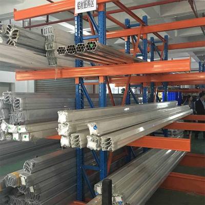 China Corrosion Protection Heavy Capacity Warehouse Storage Heavy Duty Steel Car Cantilever Rack Galvanize Metal Cantilever Rack for sale