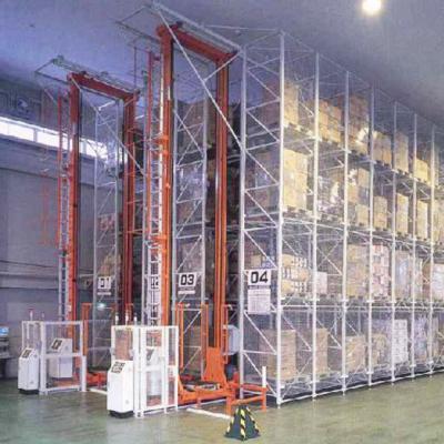 China Corrosion Protection AS RS Warehouse System Stacker Crane Automated Storage Retrieval Pallet Shuttle for sale