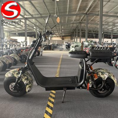 China Suncycle Electric Scooter Factory Direct Sales 60v 3000w LCD Display Two Wheel Luxury Fat Tire For Adult for sale