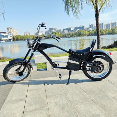 China Steel E Chopper Bicycle Vintage 48V 750W EBike 20 Inch Retro Fat Tire Electric Bicycle City Bikes For Adult for sale