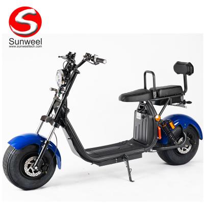 China New Suncycle Unisex Modern Electric Scooter 2000w Adults Motor Bike Scooter Fat Tire for sale