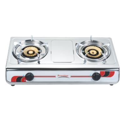 China Changhong Factory Competitive Price Selling Hot Selling Stainless Steel Panel Household Double Burner Gas Stove for sale