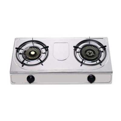 China Professional Household Changhong Factory Wholesale Price Counter Top 2 Burner Gas Stove Custom Home Cast Iron for sale