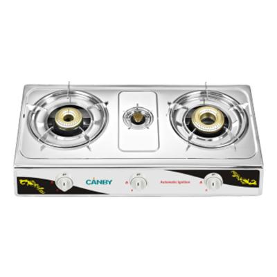 China Household China Manufacturer OEM Customized Hot Sale Stainless Steel Panel 3 Burner Table Top Gas Stove For Home Use for sale