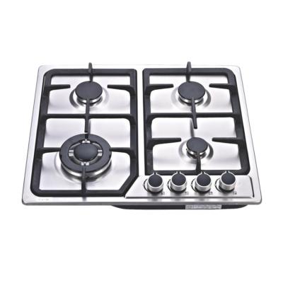 China Household China factory wholesale price stainless steel custom cooktop built-in 4 burner gas hob for home use for sale