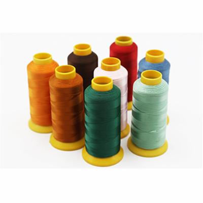 China High Tenacity Factory Sale 300D/3 100% Polyester Filament Sewing Thread for sale