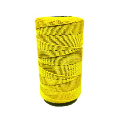 China Factory sale 210D/3 high tenacity 100% polyester filament twsited fishing nets netting or repairing fishing twine for sale