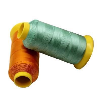 China Wholesale High Tenacity 60s/2 Solid Color Dyed Spun 100% Polyester Yarns Sewing Thread With Different Colors for sale