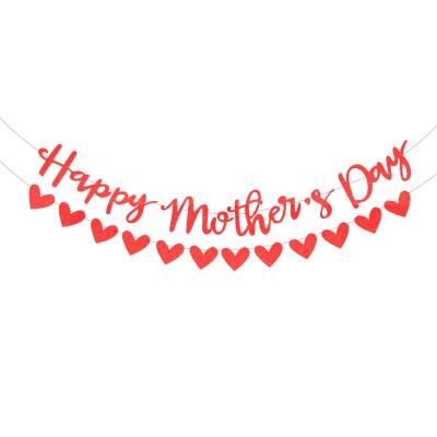 China Happy Mother's Day Party Decoration Mother's Day Love Banners Party Decorations Cake Decorations Card Inserts Party Supplies for sale