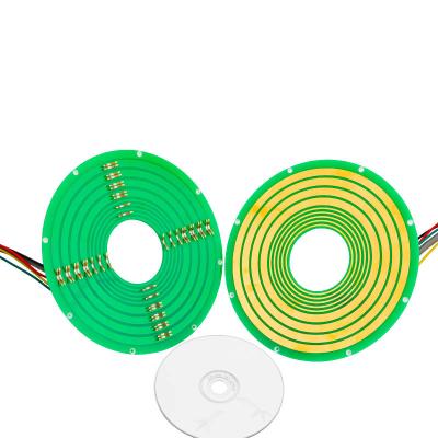 Chine Glissement Ring Transmitting 12A actuel et 100M Ethernet Signal de crêpe de 8 circuits à vendre