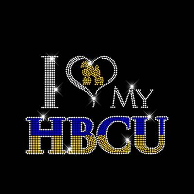 China Flatback Customized Custom HBCU Rhinestone Letter Sticker Transfer of Your Sorority Brand for sale