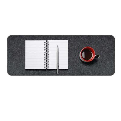 China Game For Hot-selling Logo Large Extended Felt Amazon Desk Base Custom Mouse Pad Protector Non-Slip Writing Mat For Office for sale