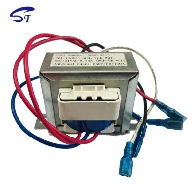 China Industrial Electronic Power Supplies EI48 EI57 EI66 AC AC Use Transformer 12V for sale