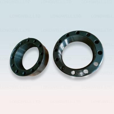 China Mud Pump Fluid End Liner Flange AH36001-05.17 35CrMo Mud Pump Fluid End Parts for sale