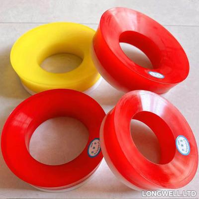 China Rood PU rubber zuiger modderpompcomponenten AH000004050200 Medium Pressure Te koop