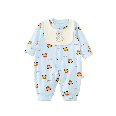 China Anti-Shrink China Supply 1 Pieces Packing Newborn Low Price High Quality 100% Cotton Baby Jumpsuit for sale