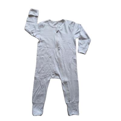 China Breathable Zipper Romper Jumpsuit With Digital Clothes For Baby Toddler Pajamas for sale