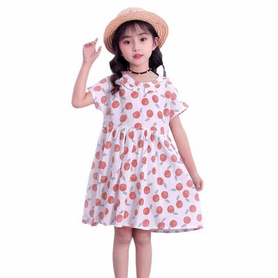 China 2021 New Design Summer Children's Dress Little Girl's Princess Years Dress 2-7 Cute Luxury Washable for sale