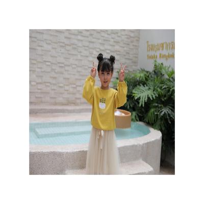 China Printing the best selling goods using the 2021 new China cotton girls Christmas sweet skirt suit for sale