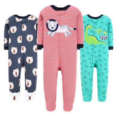 China 100% Spandex Cotton Baby Boy Clothes Infant Clothing/Cotton B&G 4 Piece Set Baby Clothes Baby Rompers for sale