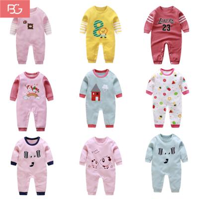 China B&G Baby Spring & Autumn Neutral Long Sleeve Romper Snap-Up Rompers for sale