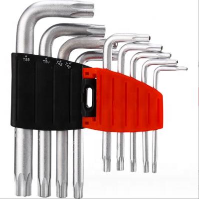 China Household Repairing Tools Hexagon Locks L Band Hex Key Wrenches Triangular 5Mm 6Mm 7Mm 8Mm Allen Wrench Set for sale