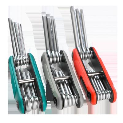 China Mini Fold Wrench Screwdriver Hook Set Mulit-purpose DIY Tools Combination 2023 Bewitch L Key Multifunctional Ballpoint Pen Wrench for sale