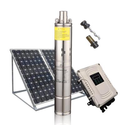 China Irrigation and Agriculture Borehole Pumps Solar Powered Water Pump Solar Cell Set Solar Deep Borehole Pumps for sale