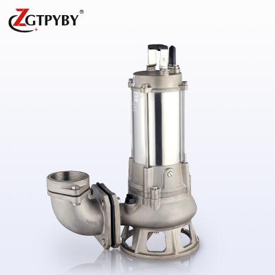 China Stainless Steel Submersible Pumps Stainless Steel Centrifugal Pump for 1hp Stainless Steel Chemical Sump Pumps Stainless Steel Submersible Pumps for Sea Water for sale