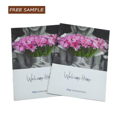 China paper & Free Sample Cardboard Custom New Design Full Color Flyer Printing Magazine Brochure With Logo for sale