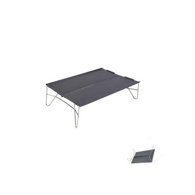 China Mini Drinking Camping Modern Outdoor Rise Backpacking Aluminum Folding Table for sale