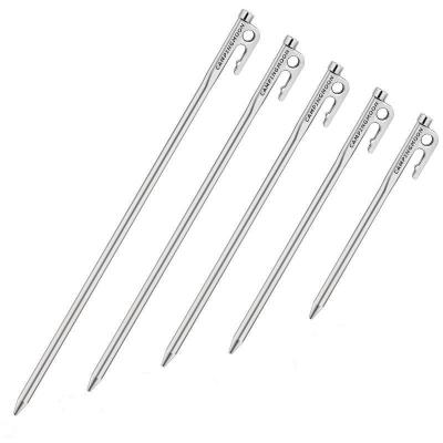 China High Quality Tent Garden Camping Tent Pegs Steel Ground Nail for sale