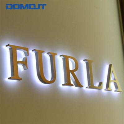 China Buildings Customs Lead Letter 3D Sign Backlit Acrylic Letter Lights Backlit Channel Led Letter for sale