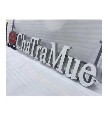 China Latest Easy Installation Design Top Grade Luminous Epoxy Resin Character Shop Led Letter Sign for sale