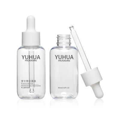 Κίνα Empty Hair Oil Plastic Bottle Serum Essential Oil Bottle 60ml Dropper Bottle προς πώληση