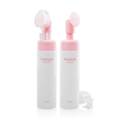 중국 ODM 400ml Plastic Foam Bottle Recyclable Liquid Soap Bottle With Silicone Brushes 판매용