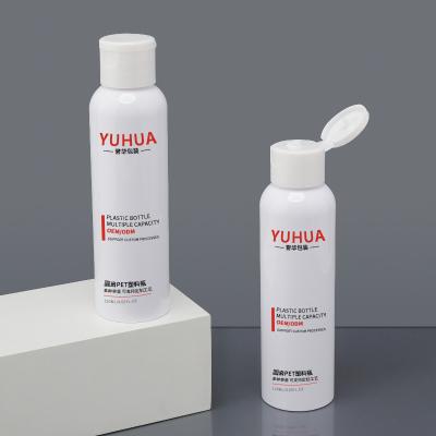 China Custom 120ml Plastic Shampoo Bottle With Flip Top Cap leakage prevention zu verkaufen